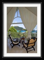 Spa at Banyan Tree Resort, Mahe Island, Seychelles Fine Art Print