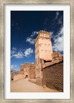 Telouet Village, Ruins of the Glaoui Kasbah, South of the High Atlas, Morocco Fine Art Print