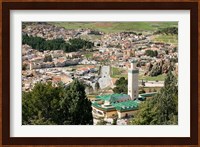 Town View from The Great Rock, Azrou, Middle Atlas, Morocco Fine Art Print