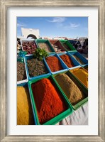 Spice market, Douz, Sahara Desert, Tunisia Fine Art Print