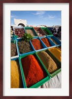 Spice market, Douz, Sahara Desert, Tunisia Fine Art Print