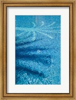 Swimming Pool with Palm Art, Faux Kasbah Hotel, Morocco Fine Art Print