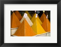 Spices in Old City, Market, Essaouira, Morocco, Africa Fine Art Print