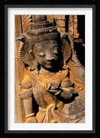 Stupa Details, Shwe Inn Thein, Indein, Inle Lake, Shan State, Bagan, Myanmar Fine Art Print