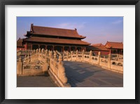 Traditional Architecture in Forbidden City, Beijing, China Fine Art Print