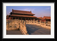 Traditional Architecture in Forbidden City, Beijing, China Fine Art Print