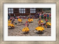 Ura Yakchoe Festival, Bumthang, Bhutan Fine Art Print