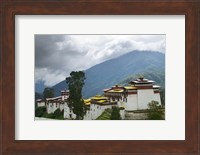 Trongsa Dzong in the Mountain, Bhutan Fine Art Print
