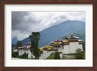 Trongsa Dzong in the Mountain, Bhutan Fine Art Print