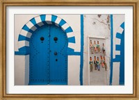Tunisia, Cap Bon, Hammamet, Medina door Fine Art Print