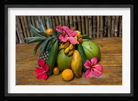 Tropical Fruit on Praslin Island, Seychelles Fine Art Print