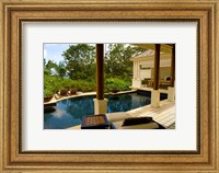 Villa at Banyan Tree Resort on Mahe Island, Seychelles Fine Art Print