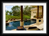 Villa at Banyan Tree Resort on Mahe Island, Seychelles Fine Art Print