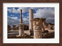 Tunisia, Carthage, Antonine Bath Ancient Architecture Fine Art Print