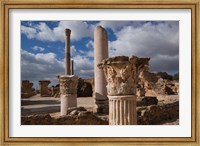 Tunisia, Carthage, Antonine Bath Ancient Architecture Fine Art Print