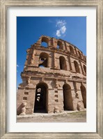 Tunisia, El Jem, Colosseum, Ancient Architecture Fine Art Print