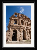 Tunisia, El Jem, Colosseum, Ancient Architecture Fine Art Print