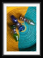 Tunisia, Ksour Area, Ksar Haddada, Lantern at market Fine Art Print