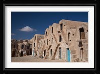 Tunisia, Ksour, Medenine, fortified ksar building Fine Art Print