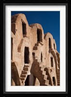 Fortified ksar building, Tunisia Fine Art Print