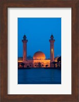 Tunisia, Monastir, Mausoleum, evening Fine Art Print