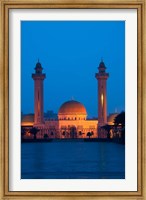 Tunisia, Monastir, Mausoleum, evening Fine Art Print