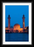 Tunisia, Monastir, Mausoleum, evening Fine Art Print