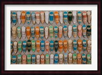 Tunisia, Tunis, Carthage, Market, babouches slippers Fine Art Print