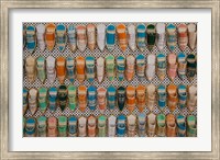 Tunisia, Tunis, Carthage, Market, babouches slippers Fine Art Print