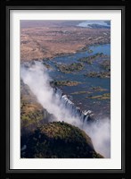 Victoria Falls, Zambesi River, Zambia Fine Art Print