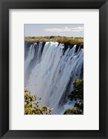 Victoria Waterfalls, Zambesi River, Zambia. Fine Art Print