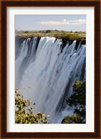 Victoria Waterfalls, Zambesi River, Zambia. Fine Art Print