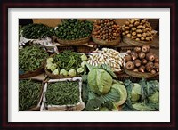 Vegetables for sale, street market, Luxor, Egypt Fine Art Print