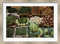 Vegetables for sale, street market, Luxor, Egypt Fine Art Print
