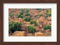 View of the Dogon Village of Songo, Mali Fine Art Print