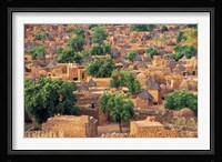 View of the Dogon Village of Songo, Mali Fine Art Print