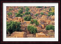 View of the Dogon Village of Songo, Mali Fine Art Print
