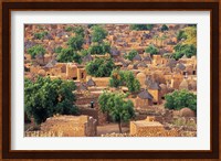 View of the Dogon Village of Songo, Mali Fine Art Print