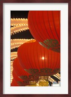 Traditional Red Lanterns, China Fine Art Print