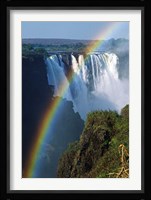 Waterfalls, Victoria Falls, Zimbabwe, Africa Fine Art Print