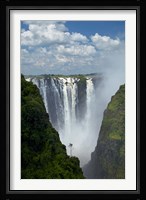 Victoria Falls, Mosi-oa-Tunya, Zimbabwe, Africa Framed Print