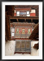 Wangu Phodrang Dzong, Wangdue, Bhutan Fine Art Print