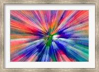 Zoom Abstract of Pansy Flowers Fine Art Print