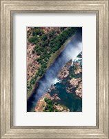 Zimbabwe, Victoria Falls, border of Zambia/Zimbabwe Fine Art Print
