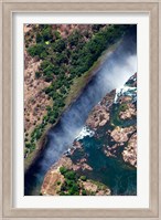 Zimbabwe, Victoria Falls, border of Zambia/Zimbabwe Fine Art Print