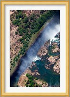 Zimbabwe, Victoria Falls, border of Zambia/Zimbabwe Fine Art Print