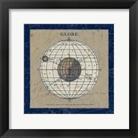 Globe Blue Fine Art Print