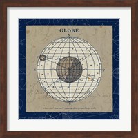 Globe Blue Fine Art Print