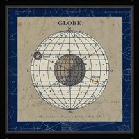 Globe Blue Fine Art Print