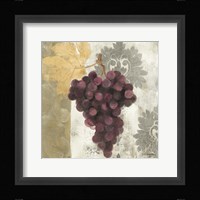 Acanthus and Paisley With Grapes  I Framed Print